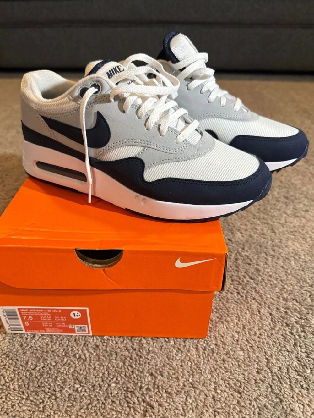 NIKE AIRAX 1 NAVY BLUE